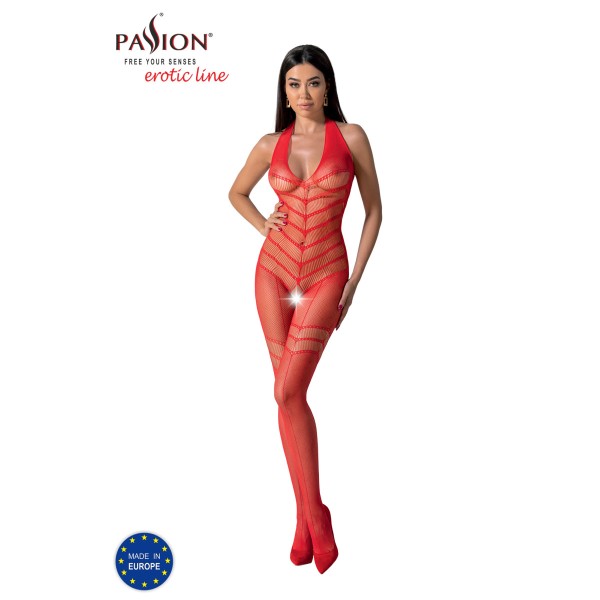 Bs100 Bodystocking Rot - Passion-Exklusiv